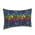 thumbnail image 2 of Daiia Magical Mushrooms and Flowers Bedding Waterproof Pillow Protector Zippered Queen – Bed Bug Proof Pillow Encasement-20"x30", 2 of 9