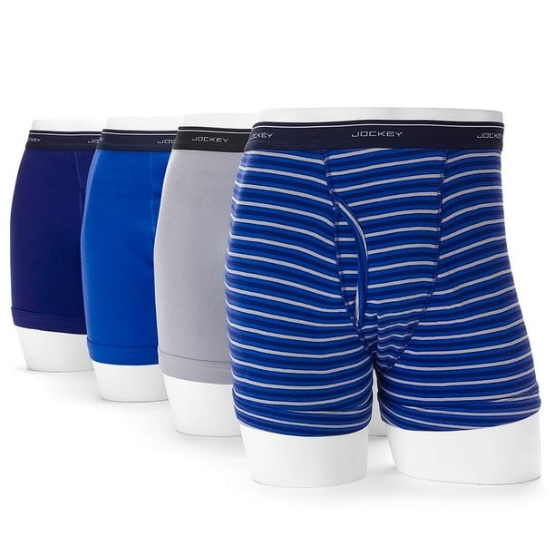 Jockey Jockey Men's Classic Boxer Briefs 4Pack