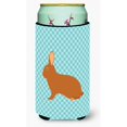 thumbnail image 1 of "Treasures Rex Blue Check - Abrazadera decorativa para latas, niño alto, multicolor" Caroline's Treasures BB8143TBC, 1 of 1