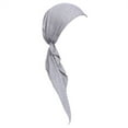 thumbnail image 3 of Solid Head Cover Turban for Women Simple Style Cancer Headwear Cap, 3 of 4