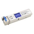 thumbnail image 1 of AddOn Netgear Compatible BX SFP+ Transceiver - module Transceiver SFP+ (Équivalent à: Netgear AXM-SFP10G-BX-D) - 10 GigE - 10GBase-BX - LC Monomode - jusqu'à 10 km - 1330 (TX) / 1270 (RX) nm, 1 of 1