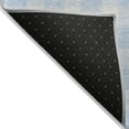 thumbnail image 4 of HomeRoots 595433 3 x 5 ft. Sky Blue & Gray Plaid Washable Indoor & Outdoor Rectangle Area Rug, 4 of 5