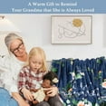 thumbnail image 5 of Mothers Day Blanket for Grandma, Gifts for Grandma, Grandma Birthday Gifts, Grandma Gifts, Great Grandma Gifts, I Love You Grandma Blanket, Soft Throw Blanket 60" x 50",Blue, 5 of 6