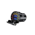 thumbnail image 2 of Cargador De Coche Dual Usb 4.8A Resistente Al Agua Con Voltímetro Digital Led Y Interruptor De Encendido/Apagado Para Motocicleta De Barco Marino De 12 V/24 V Moyic VI004547-00, 2 of 7