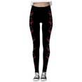 thumbnail image 4 of Endives Womens Butt Lifting Leggings High Waisted Leggings Xmas Workout Gym Yoga Pants Christmas, 4 of 5