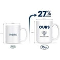 thumbnail image 4 of Dad est. 2020 Established 2020 New Parent Gift Mug 15oz Deluxe Double-Sided Coffee Tea Mug (Dad), 4 of 4