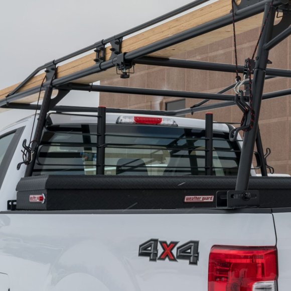 Weather Guard Headache Rack 1059-52-01 Louver; Powder Coated; Matte Black; Steel; Only Works WIth Weatherguard 1275-52-02