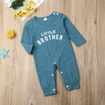 thumbnail image 7 of 0-24M Infant Baby Girl Set 3M 6M 12M 24M Casual Romper Cotton Blend Letter Printing Jumpsuit Baby Girl Boy Autumn Outfits, 7 of 7