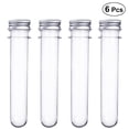 thumbnail image 1 of 6 PCS 40ml Clear Plastic Test Tubes with Caps Multi-function Separation Bottles Candy Cosmetic Travel Lotion Containers Tubes, 1 of 8