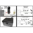 thumbnail image 4 of Durablow TR1003 Gas Fire Fireplace On/Off Wireless Remote control&nbsp;LCD Thermostat, 4 of 9