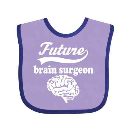 

Inktastic Future Brain Surgeon Doctor Gift Baby Boy or Baby Girl Bib