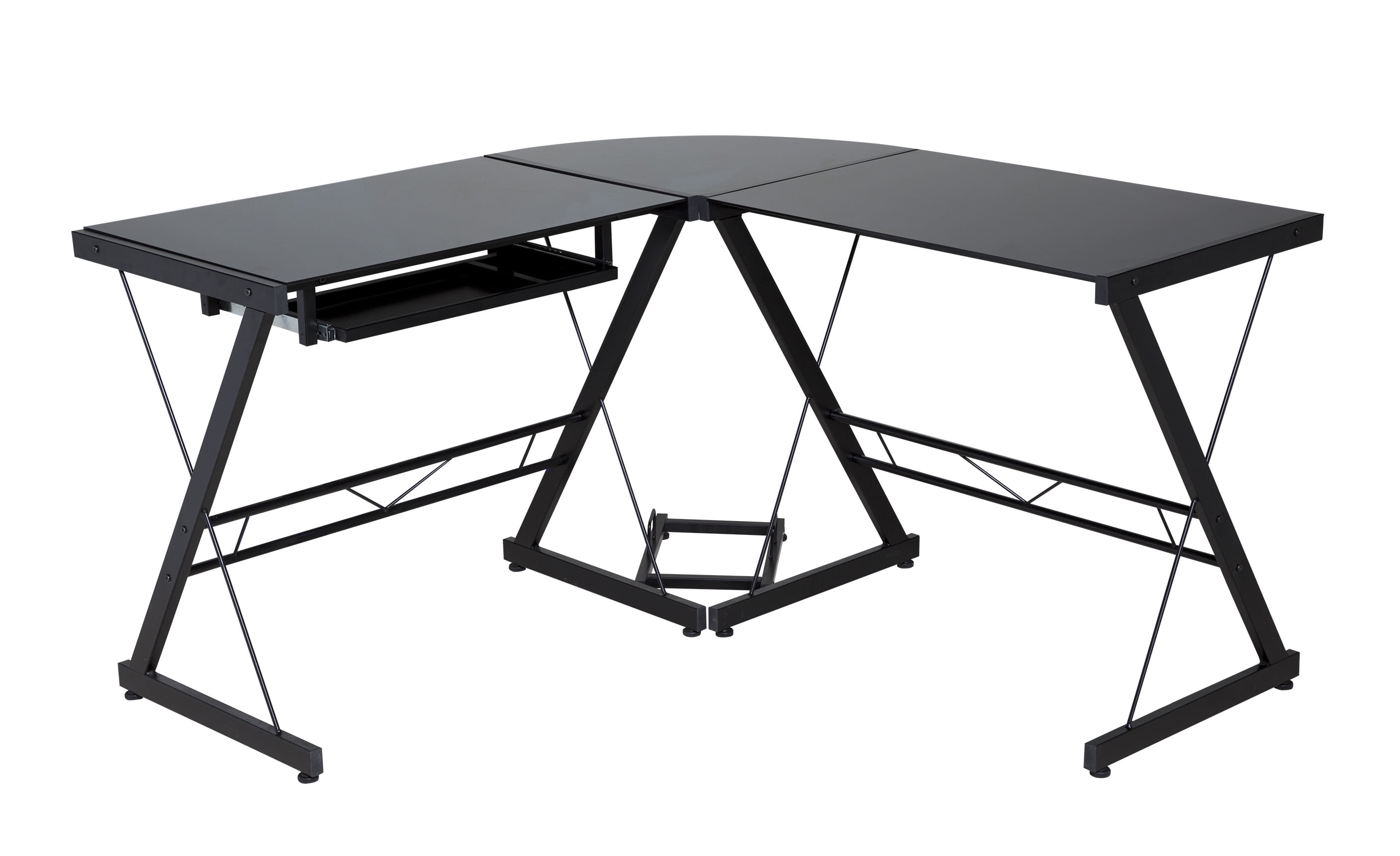 Onespace glass desk discount
