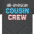 thumbnail image 3 of Instant Message - All American Cousin Crew - Toddler & Youth Short Sleeve Graphic T-Shirt, 3 of 6