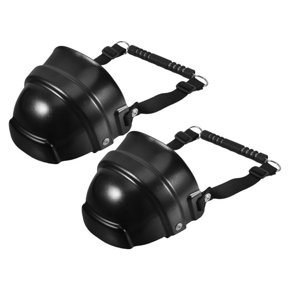 WORGEOUS 2 Pcs Toe Safety Shoes with Double Cap for Men and Women Work Footwear