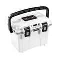 thumbnail image 2 of 14qt Elite Cooler, Hielera Pelican, Enfriador, Portavasos, Personal Pelican 14QTWHTGRY, 2 of 7