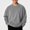 Gray, variant on WAVSUF Boys Solid Sweatshirt, Loose Fit Long Sleeve Round Neck Winter Warm Comfort Pullover Blue 7-8