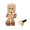 Beech, variant on Wooden Man Figurine Car Dashboard Decoration Desktop Ornament with Funny Shaking Feet for Office Bookshelf Decor