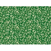 Pack of 1, Gold Florentine 24" x 833' Full Ream Roll Gift Wrap for Holiday, Party, Kids' Birthday, Wedding & Special Occasion Packaging