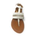 thumbnail image 2 of Victoria K Women's Fringed and Rhinestone Sandals, 2 of 4