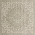 thumbnail image 2 of Rugs.com Jill Zarin Outdoor Collection Rug – 10' 8 Square Gray Flatweave Rug Perfect For Living Rooms, Kitchens, Entryways, 2 of 9
