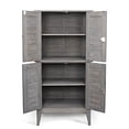 thumbnail image 4 of Homestyles Maho Armoire de Rangement Gran, Gris, 4 of 5