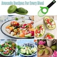 thumbnail image 2 of TORUBIA 3 in 1 Avocado Slicer, Avocado Tool for Fruit and Vegetables Avocado Saver with Grip Handle Avocado Keeper Cutter Multifunctional Avocado Knife Works as Pitter and Cutter Suitable for Fruit, 2 of 7