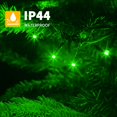 thumbnail image 2 of Cadena de luces navideñas XTF2015, 105 pies, 300 LED, verde, 2 of 7