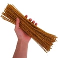 thumbnail image 2 of 100 limpiapipas dorados brillantes, tallos de chenilla de oropel para manualidades infantiles, proyectos de arte DIY, manualidades creativas, palitos para limpiar pipas, 2 of 7