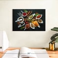 thumbnail image 3 of Elephant Stock Finest Spices And Herbs Wall Art - Horizontal Canvas Wall Art - Dining Room Wall Decor - Food And Drink Canvas - Brown And Gray Decor - 12" x 8", 3 of 8