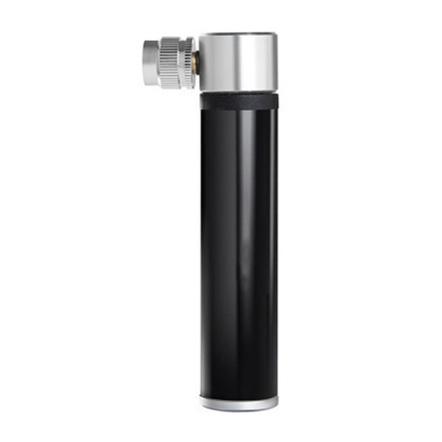 Mini bomba de bicicleta de aleación de aluminio, portátil, de alta presión, para bicicletas de carretera, bicicletas de montaña, baloncesto, fútbol, color negro