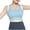 Blue, variant on Front Closure Bras Women Two-Piece Sports Underwear High-Strength Bra Large Chest Pad Yoga Bras V-Neck Back-Smoothing Bra Feature Hook and Eye Closure Longline Bra Style Y-558 , Blue 4XL