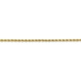 thumbnail image 3 of 14k 2mm D/C Rope with Lobster Clasp Chain in 14k Yellow Gold, 3 of 3