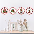 thumbnail image 3 of Wdftyju 4 piezas impermeable sala de estar Navidad Santa Claus Navidad pared pegatina decoración del hogar Wdftyju 3gj3un8hy5pu4ur1D02, 3 of 8