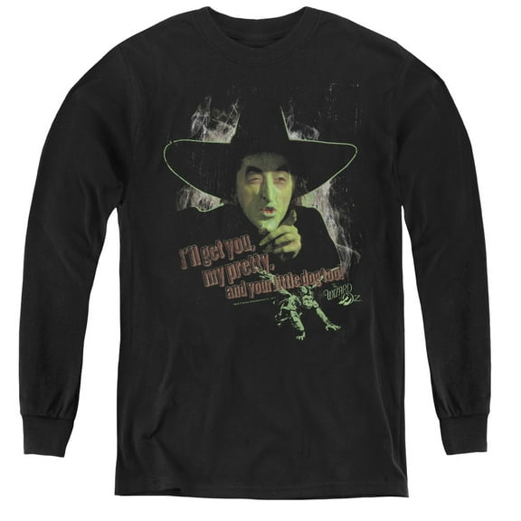 Wizard Of Oz - And Your Little Dog Too - Youth Long Sleeve Shirt - Small