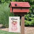 thumbnail image 5 of Welcome Vintage Funny Pig Garden Flag Vertical Double Sided 12.5 x 18 Inch Farmhouse Yard Outdoor Decor, 5 of 6