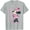 Sport Grey, variant on Minnie Mouse Pink Hearts DTG Print Unisex T-Shirt,Sport Grey Color,Size 2XL