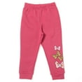 thumbnail image 4 of Disney Minnie Mouse Little Girls Fleece Pullover Sweatshirt and Pants Set, 4 of 5