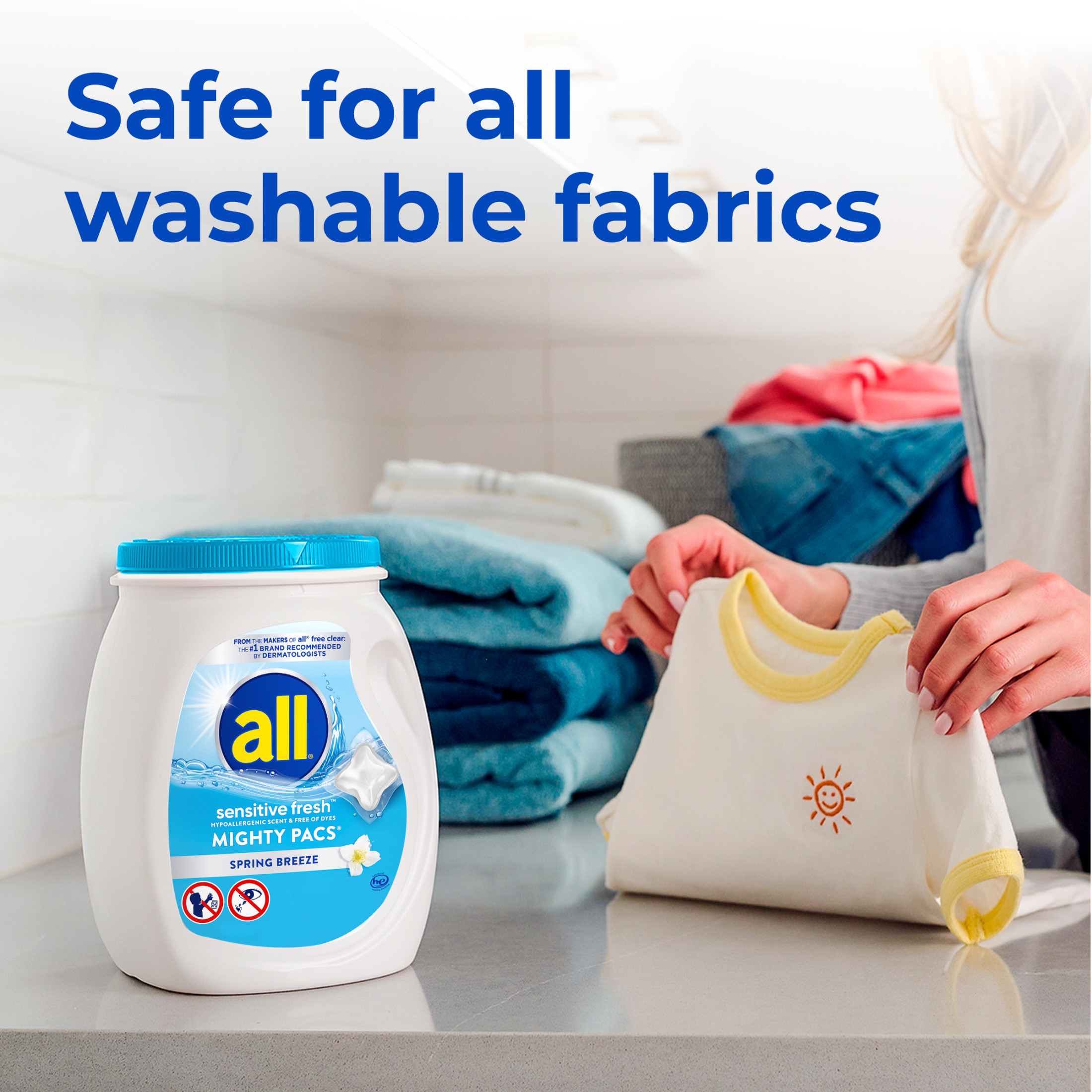 all sensitive fresh Mighty Pacs Spring Breeze 19 Count photo 8