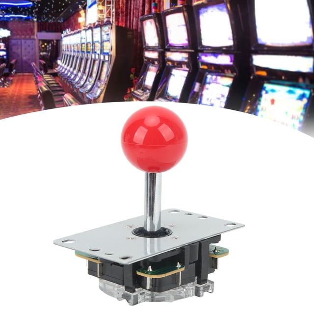 Joystick d'Arcade, Joystick de Jeu d'Arcade, Manette de Jeu d'Arcade DIY Joystick de Jeu d'Arcade Pièces de Rechange Circuit Imprimé avec Tête de Balle