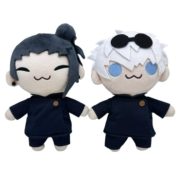 2PCS Anime Geto Suguru Plush, Satoru Plush - JJK Plushies Collection, Anime Stuffed Figure Pillow Gift for Fans (Plush3)