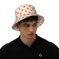 thumbnail image 4 of Bingfone Cartoon Squirrel Bucket Hat for Men Women,Packable Reversible Printed Sun Hats,Fisherman Outdoor Travel Hiking Beach Caps, 4 of 7