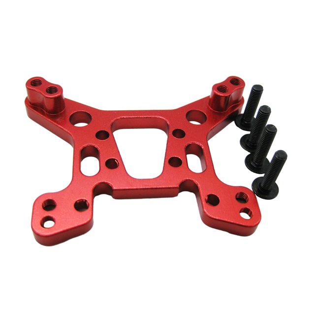 Xingzhi Rear Shock Tower For 1/14 LC RC Car S Performance Rear Shock Tower For 1/14 LC Aluminium Alloy red 1Set