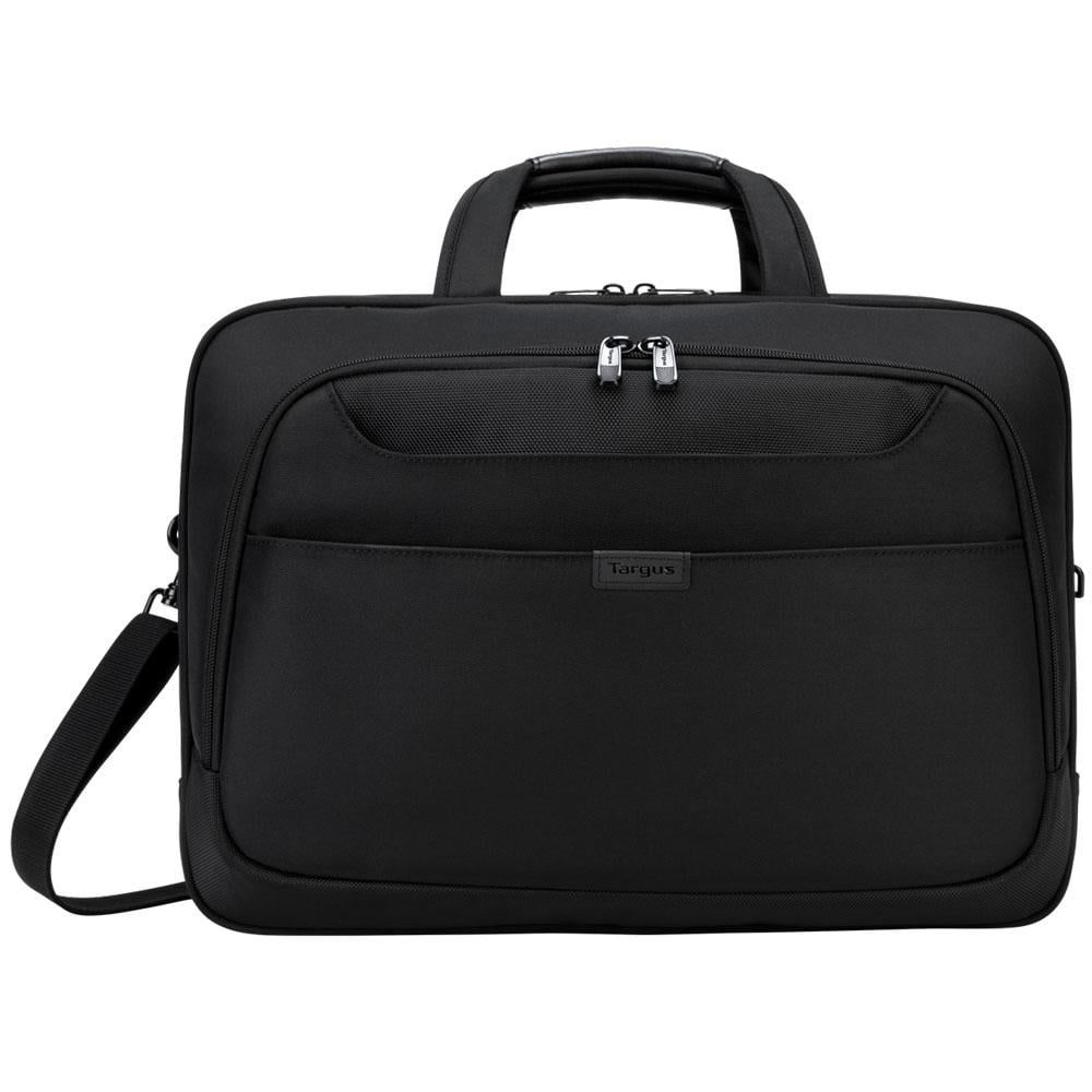 Targus 17â Blacktop Deluxe Checkpoint-Friendly Briefcase with DOME ...