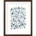 thumbnail image 2 of Art.com Watercolor Drops II Art Print by Grace Popp, Brown Frame Wall Art, 32" x 40", 2 of 5