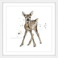 thumbnail image 2 of Marmont Hill "Bebe Cerf Brun" By Marie-Eve Pharand Framed Painting Art Print, 24.0" x 1.5", 2 of 5