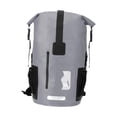 thumbnail image 4 of Mochila impermeable de 55 litros, diseño ergonómico, bolsa seca de PVC de 13 x 22,8 pulgadas, ligera y versátil para aventuras al aire libre. Gris, 4 of 8