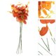 thumbnail image 5 of 10 hojas de eucalipto artificiales, ramas de eucalipto de imitación, decoración de mesa para bodas y fiestas., 5 of 6