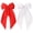 Red,White, variant on 6pcs Satin Big Hair Bow Clips for Women,French Hair Bows Long Tail for Girls Bow Hair Barrette Party Hair Accessories for Women,Burgundy Navy Green
