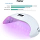 thumbnail image 5 of Lámpara secadora de uñas LED, secador de uñas UV portátil, secador de uñas profesional con temporizador automático y pantalla LCD, lámpara UV para uñas de gel, esmalte de gel semipermanente y esmalte, 5 of 5