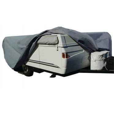ADCO 12294 Pop Up Trailer SFS Aqua Shed Cover - 14'1" to 16'